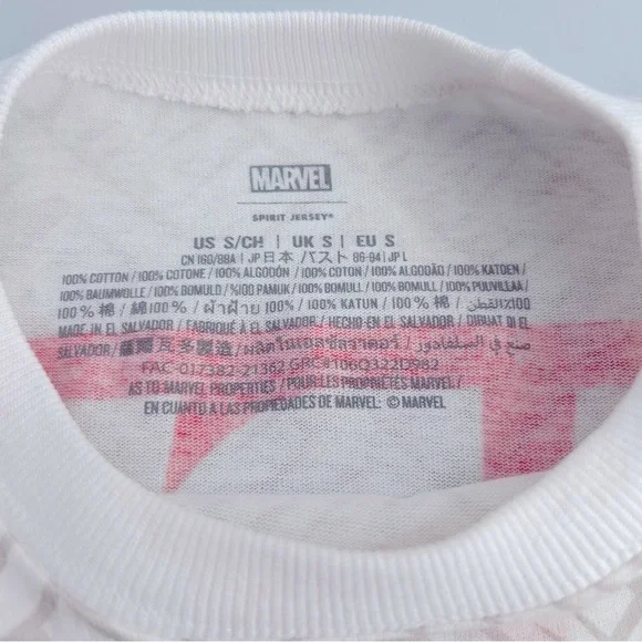 Marvel Spirit Jersey Shirt Disney Parks Adult Small - Picture 6 of 7